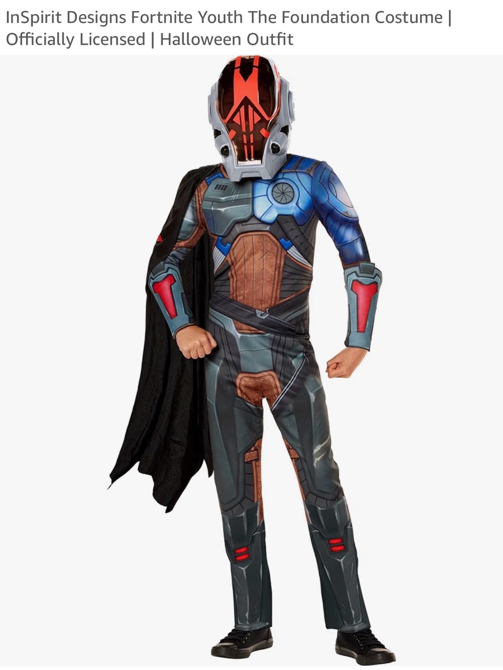 NWT Fortnite Foundation Costume Boys XL (14-16)